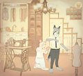 A very cute atelier by LipeCachorrinho