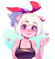 Emelie Waving by CyanCapsule