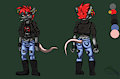 Amber Ref Sheet :COMM: by ShawnGuku