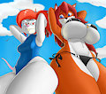 Becky and Linda~ by creatiffy