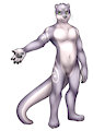 Otter male blank base! by RaineShadowpaw