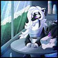 Rainy day at the cafe by Lauzerity