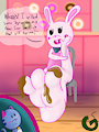 Bunny Foot Tease (+ Syrup & Text)
