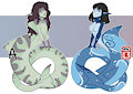 SHARK NAGA ADOPTS 1/2 [[OPEN]] by OmegaFluff