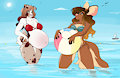 C: Beach Belly by horsefever