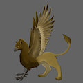 Golden Gryphon by ScratchGryph