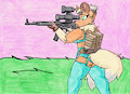 Armed Anthros: StG44 and ZG 1229 Vampir