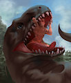 Indominus vore by dragonboy20144