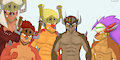 [Commission] Drum Clan by MizukageArt