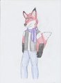 Anthro Fox by ThermineWolf