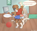 Don't play inside the house! by Daridario