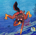 Dora Diving!&nbsp;&nbsp;(Backgrounded by MMM)