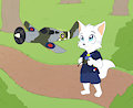 Pent flying a RC Plane