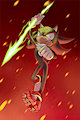 SONIC - SHADOW - CHAOS SPEAR! by khalid