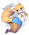 Aggretsuko by loodicrous