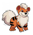 Growlithe by BlurTheFur