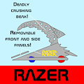 HEXBUG Razer RC Toy Design Concept