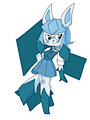 Glaceon girl by Mythrica