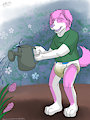 Watering The Garden~