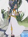 sly oc Isis the Egyptian cat goddess