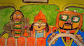 Parappa And His Voice Actor by xandermartin98
