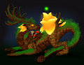 Mossy Wood Dragon