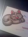 Cat Keychain by RabidMongoose