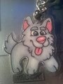 canine keychain by RabidMongoose