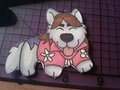 Fenrari keychain  by RabidMongoose