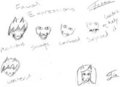Some Facial Expressions by Tekkuto