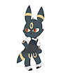 Umbreon schoolgirl