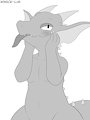 [Commission] Shy Dragon