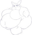 a large puff