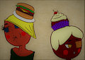 Patty & Coupe Pastel by KalmlyHere