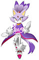 Blaze the Cat by kamiraexe