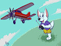 Pent flying a RC plane v.2
