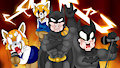 Batmetal X Aggretsuko