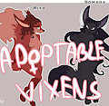 *ADOPTABLES*_Vixen waifus by Fuf