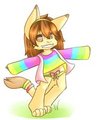 Aki and the Technicolor Dreamshirt by OreoClarity