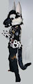 side view of partial fursuit
