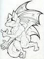 KILLER ONE EYED CARE BEAR FOX DRAGON FROM ANOTHER DIMENSION