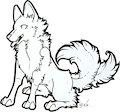 African - waja lineart