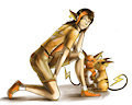 Commission - raichu trainer