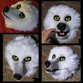 Unfinished fursuit head - SOLD!