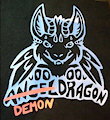 pearlescent Demon angel dragon patch
