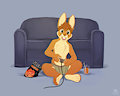 Playing games by FlipBunny