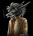 Black and sexy sergal