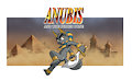 Anubis With a Background! by Harmarist