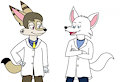 Pent discussing Science