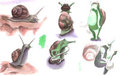 Sir Snail in Ink by KaShe